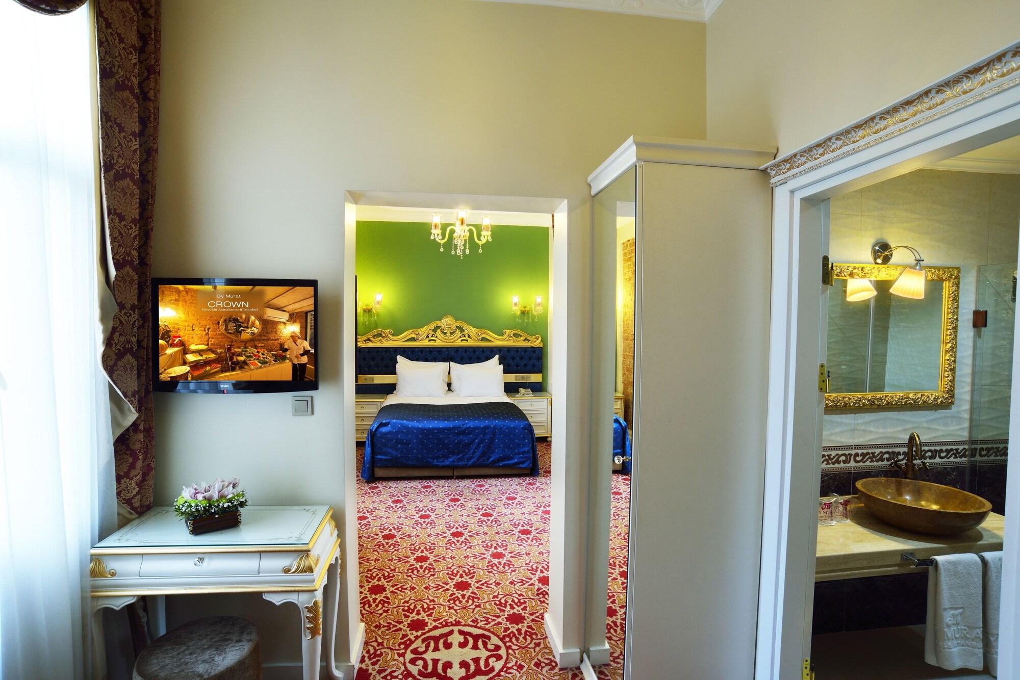 By Murat Crown Hotel Taksim Istanbul Exteriör bild