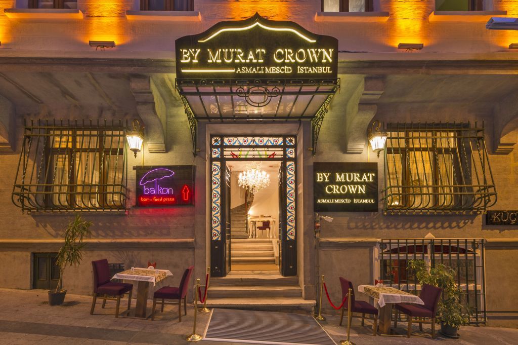 By Murat Crown Hotel Taksim Istanbul Exteriör bild