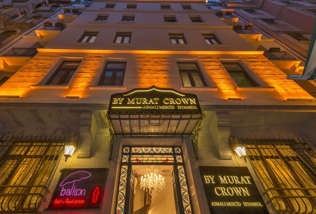 By Murat Crown Hotel Taksim Istanbul Exteriör bild