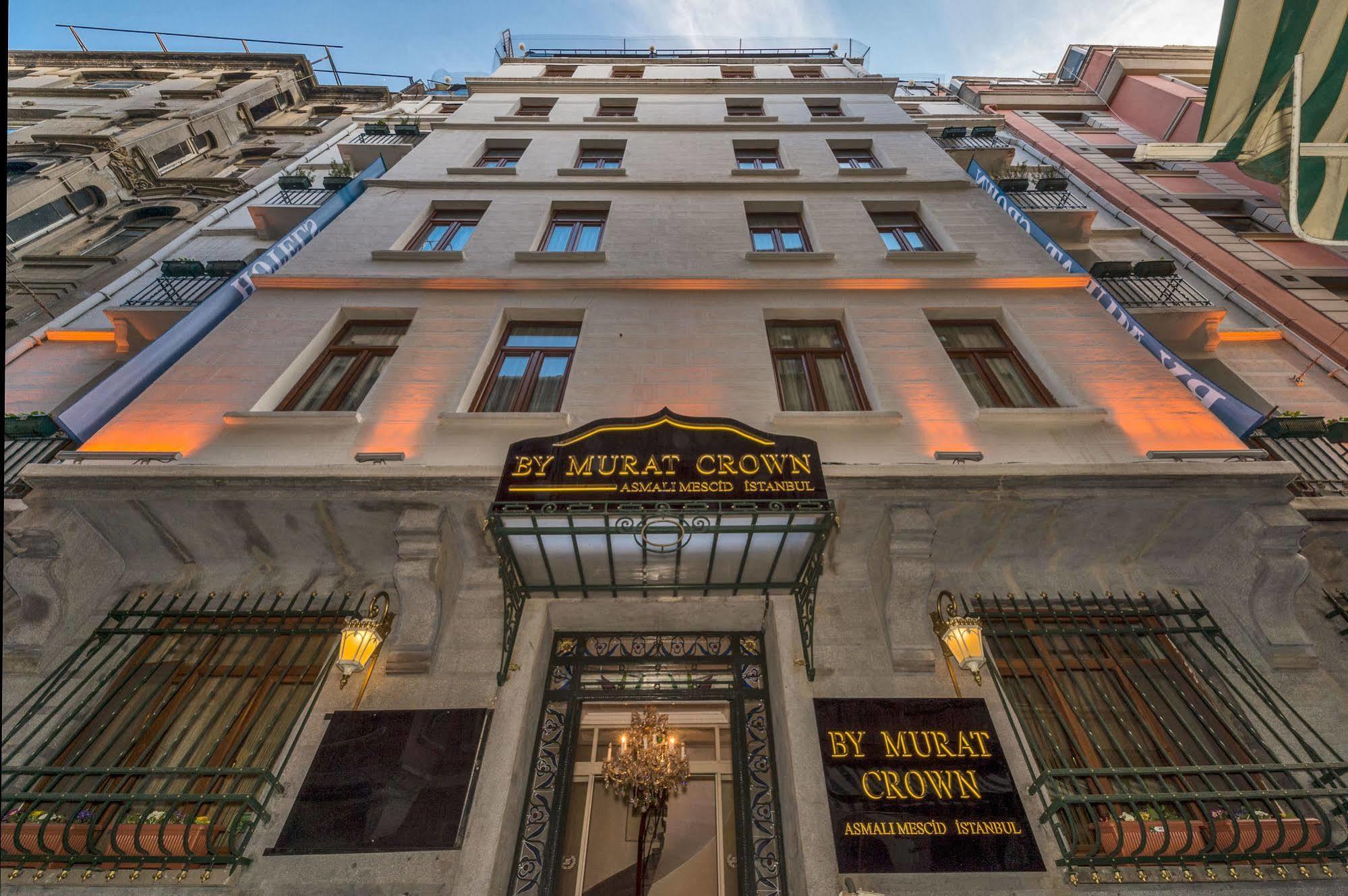 By Murat Crown Hotel Taksim Istanbul Exteriör bild