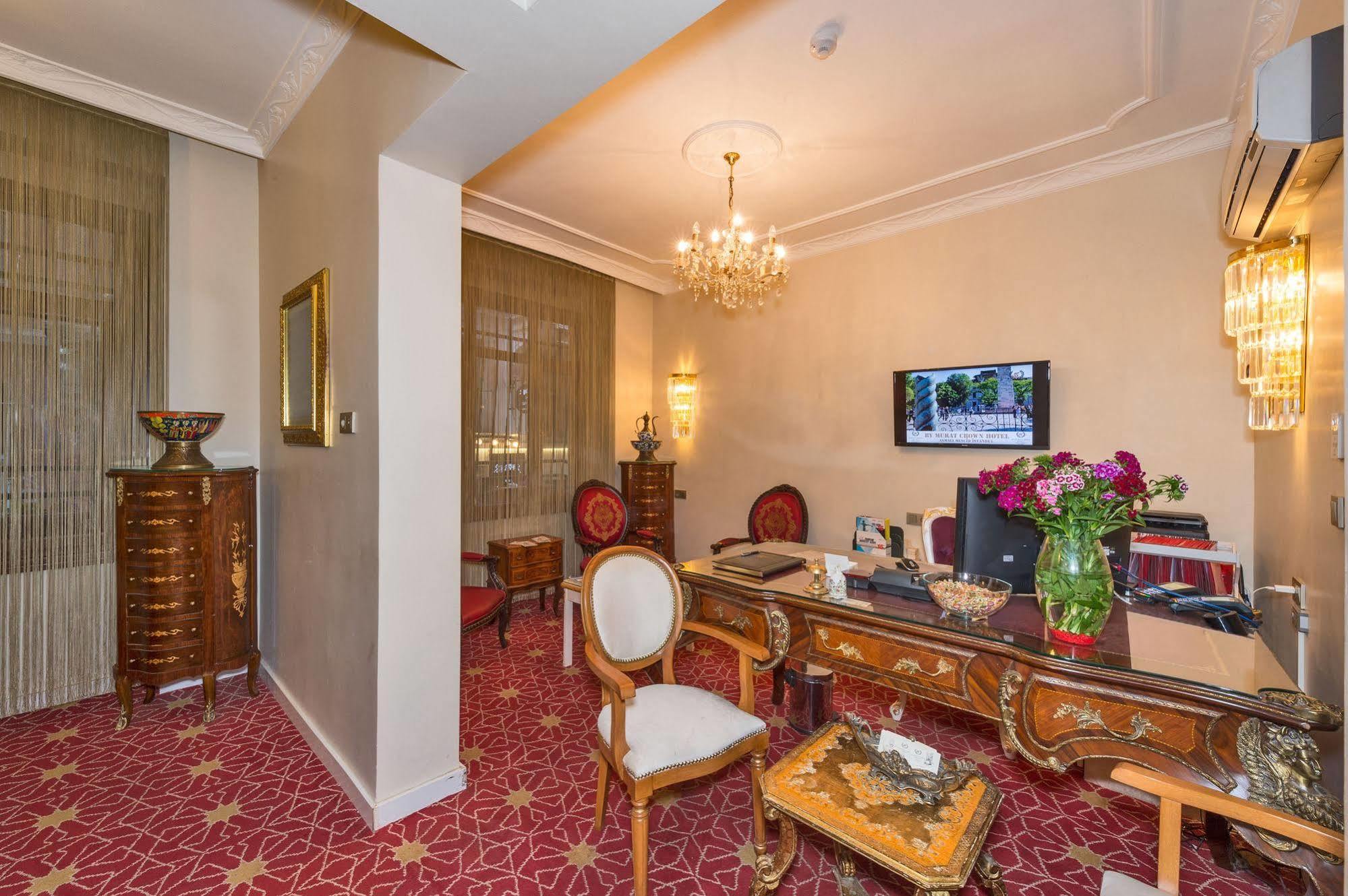 By Murat Crown Hotel Taksim Istanbul Exteriör bild